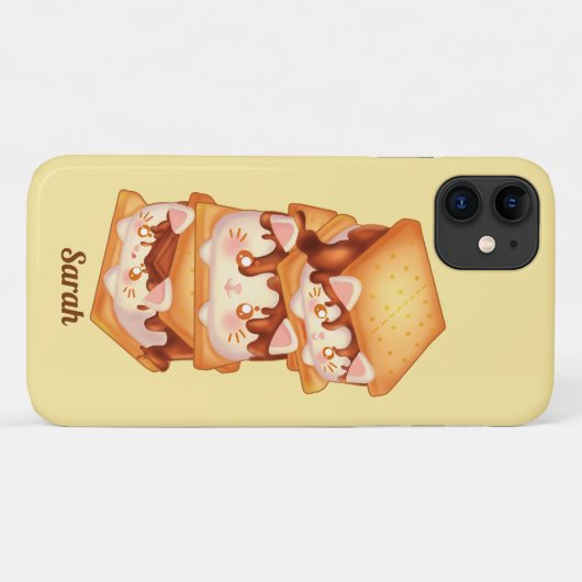 S'more Chocolate Cats Case-Mate iPhone Case (Achterkant (horizontaal))