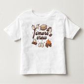 S'more Crew Camping Lover Toddler Tshirt (Devant)