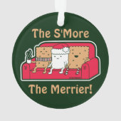 S'More Drôle Cartoon Nourriture Noël (dos)