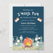 S'more Fun Camping Invitation Anniversaire (Devant)