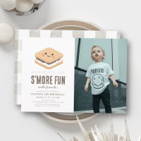 S'more Fun Kawaii Kind Verjaardagsfoto