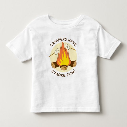 S'more Fun Kinder Shirts (Voorkant)
