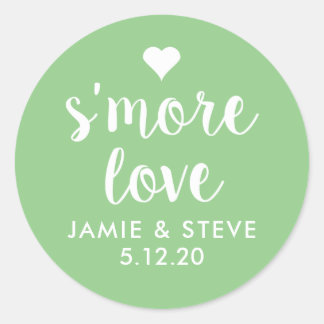 S'more Love Stickers, Stickers Smore Favoriser