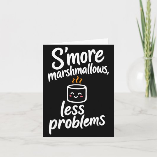 S'more marshmallows  kaart (Voorkant)