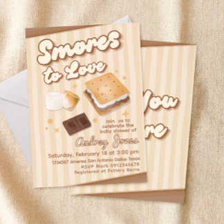 S'more om van te houden Baby Shower Kaart