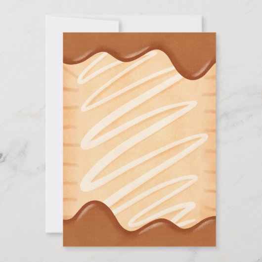 S'more om van te houden Kawaii Geslachtsneutrale B Kaart (Achterkant)