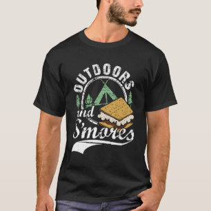 Smore Outdoors S'Mores kampvuur T-shirt