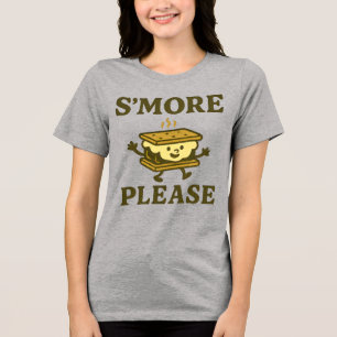 S'more Please T-shirt Leuke herfst T-shirt voor