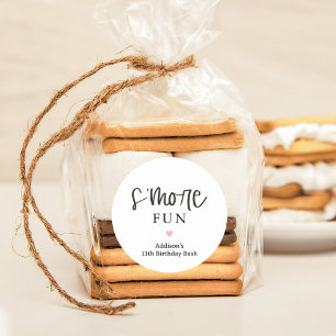 S'more Plezierige Feest Favoriet Stickers