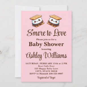 S'more to Love Baby shower Fun Herfst Herfstwinter Kaart