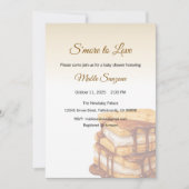 S'more to Love Invitation, Baby shower Kaart (Voorkant)