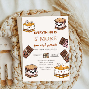 S'more toevoegen aan Love marshmallow Baby shower Kaart