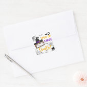 Smore trick or treat square sticker (Envelop)