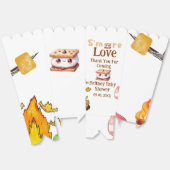 Smores Baby shower Dank u gunst tas Smore Bedankdoosjes (Ongevouwen)