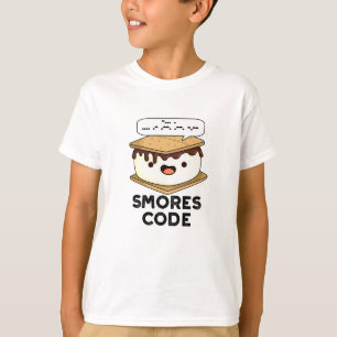 Smores Code Grappige Voedsel Grappen  T-shirt