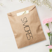 S'mores Craft Bag Bedankzakje (Gezegeld)