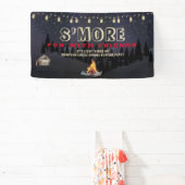 S'mores Fun Bonfire Achtertuin Cookout Friendsgivi Spandoek (Insitu)