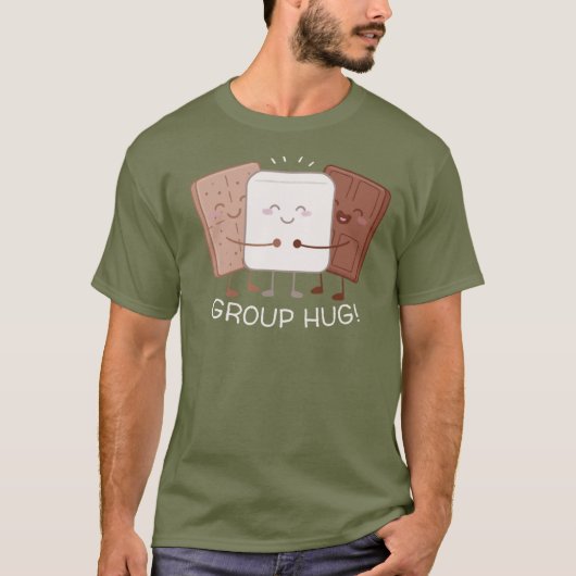 S'mores Group Hug T-shirt (Voorkant)
