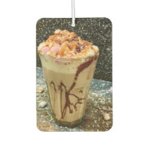 S'mores koffie met slagroom en marshmallow