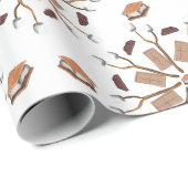 S'mores Mandala Pattern Cadeaupapier (Rol Hoek)