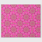 S'mores Mandala Pattern Cadeaupapier (Vlak)