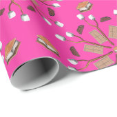 S'mores Mandala Pattern Cadeaupapier (Rol Hoek)