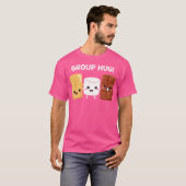 S'Mores Marshmallows Funny Smores Camping Group Hu T-shirt (Voorkant volledig)