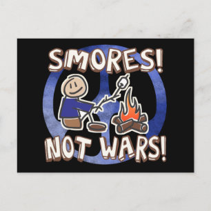 S'mores Not Wars Briefkaart