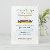 S'mores Sla de datum op Save The Date (Staand voorkant)