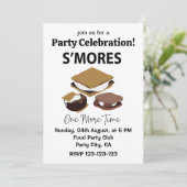 Smores S'mores Toetje Nog Een Keer Smore Kaart (Staand voorkant)