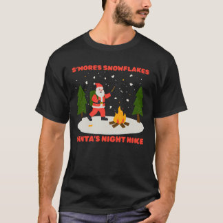 SMORES SNEEUWLAPPEN & KERSTMIDDELWANDELING VAN DE T-SHIRT