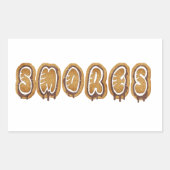 Smores Treats Rechthoekige Sticker (Voorkant)