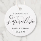 S'mores Trouwfeest Bedankjes Labels (Voorkant)