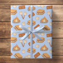 S'mores Vintage Camping Marshmallow Kampvuur Kampe