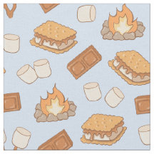 S'mores Vintage Camping Marshmallow Kampvuur Kampe