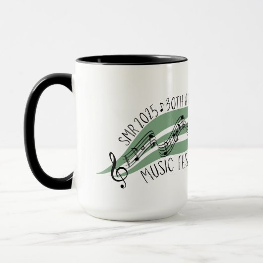 SMR 30th Music Festival Mug Commemorative Mug (Gauche)