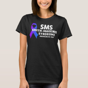 SMS Awarene - Smith-Magenis Syndrome Awarene T-shirt