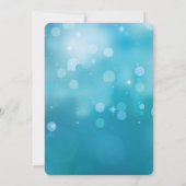 Sms-bericht tijdens kerstfeest kaart (Achterkant)