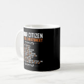 Sms-code voor senioren Cheatsheet opa Koffiemok (Voorkant links)