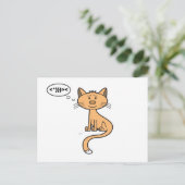 Sms-Kat - Briefkaart (Staand voorkant)