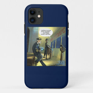 Sms niet en Titanic Grappige smartphones iPhone 11 Hoesje