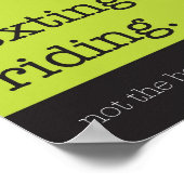 sms'en. rijden. poster (Hoek)