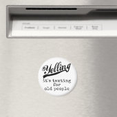 Sms'en voor ouderen magneet (Insitu (Vaatwasser))