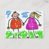 Smudgy Parents Visitekaartjes (Achterkant)