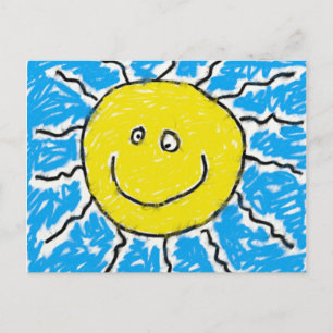 Smudgy Sun Briefkaart