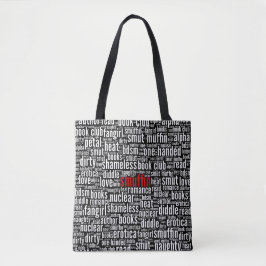 Smuffin Shameless Word Cloud (D) Tote Bag