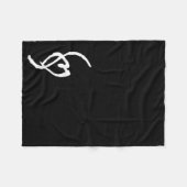 Smuffin Smut Mark Fleece Blanket (Voorkant (Horizontaal))