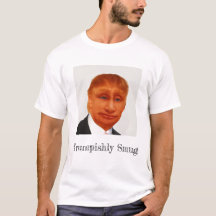 Smug Trump Poutine Face T-shirt