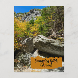 Smugglers Notch in Vermont Feestdagenkaart