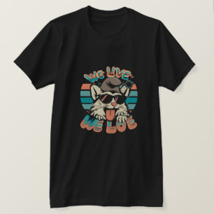 Smurf Kat - We Leven We Liefhebben T-shirt